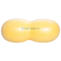 М-240 Мяч для занятий лечебной физкультурой (АВС, в форме арахисового ореха, 40см., желтый)