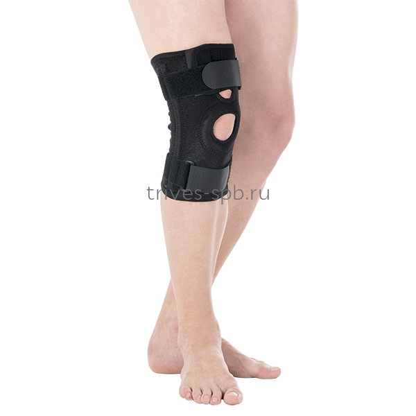 Бандаж на коленный сустав со спиральными ребрами жесткости Т.44.12