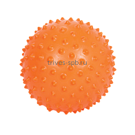 М-120 Мяч для занятий лечебной физкультурой (массажный, 20 см., оранжевый)