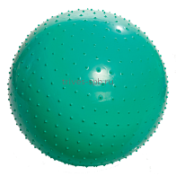 М-185 Мяч для занятий лечебной физкультурой (массажный, с насосом, 85см., зелёный)