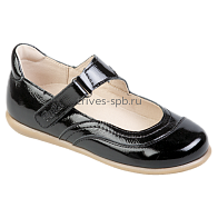 TW-227-1 (черный) Туфли ортопедические малосложные (с закрытым носком)
