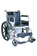 CA609BE Кресло-коляска TRIVES (с туалетом,цельнолитые резиновые колеса)