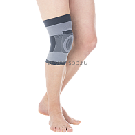 Т.44.05 (Т-8520) Бандаж на коленный сустав (эластичный, 3D вязка)